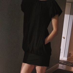 Vintage bebe little black dress